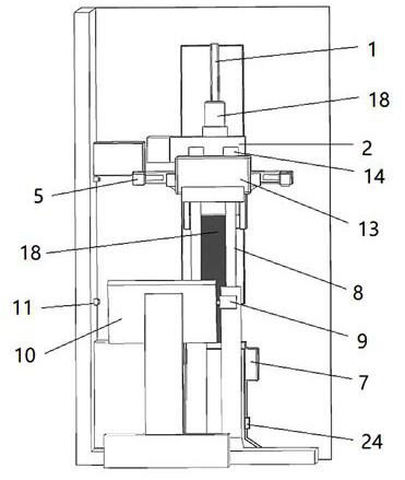 Leg muscle rehabilitation training device and control method thereof