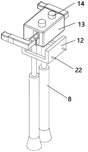 Leg muscle rehabilitation training device and control method thereof