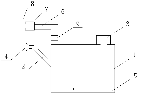 Apple snail processing device