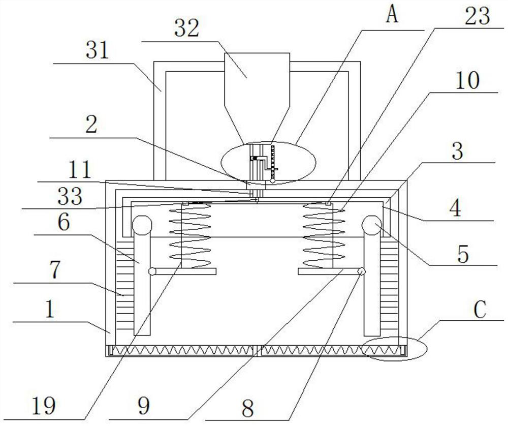 Cleaning mechanism for Chinese herbal medicine production