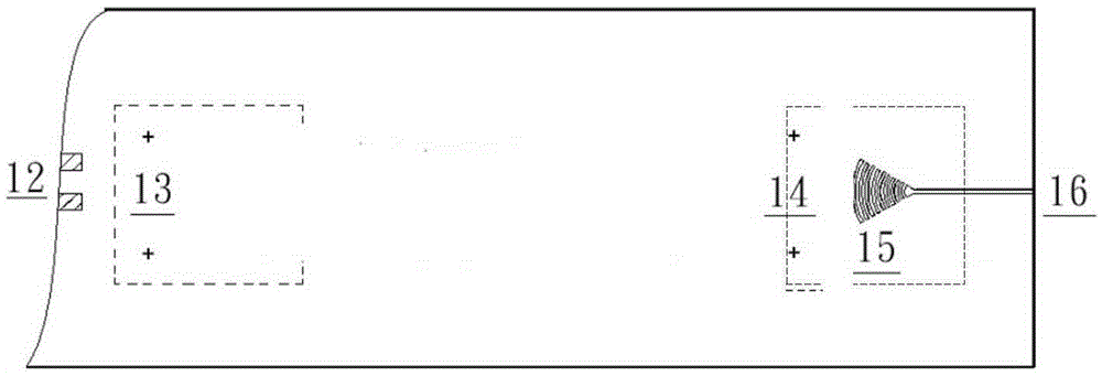 Laser and grating coupler packaging structure and method