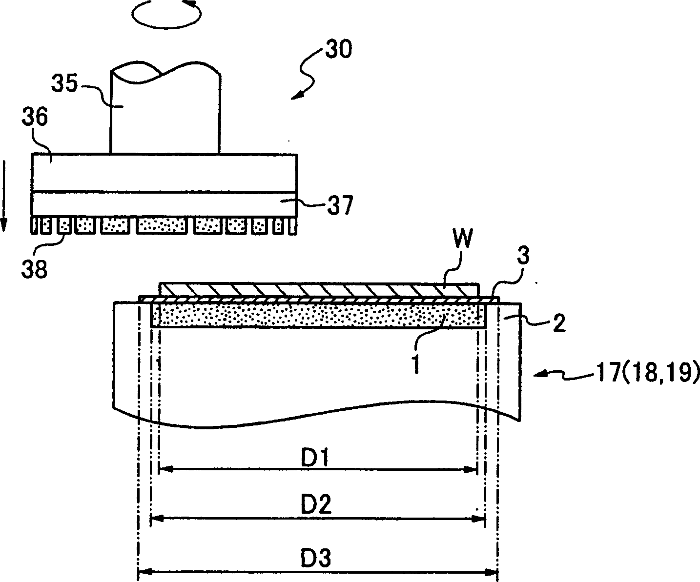 Semiconductor wafer protective member and semiconductor wafer grinding method