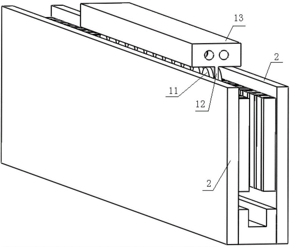 Liquid-cooling iron-coreless permanent-magnet linear motor