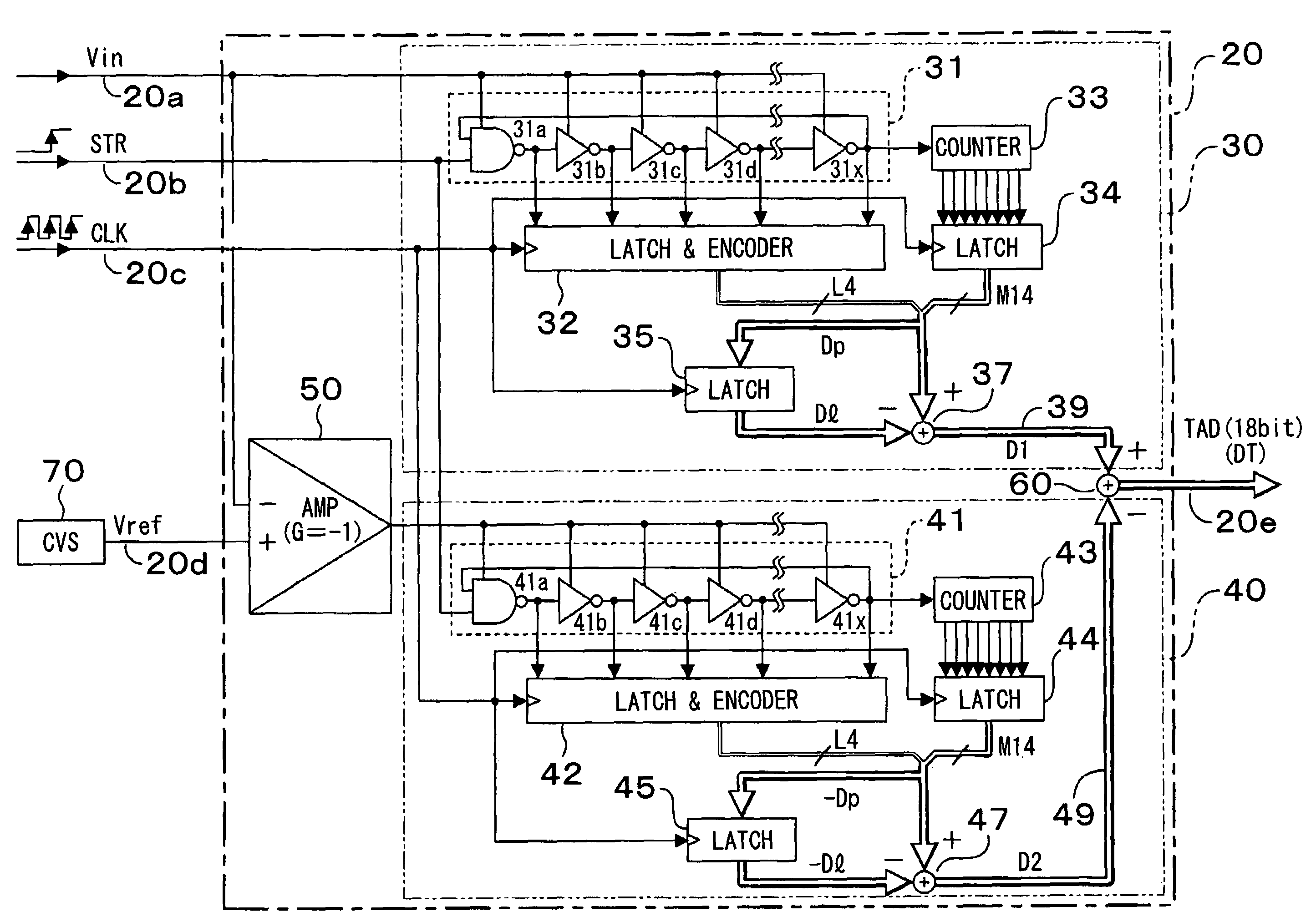 A/D converter circuit and A/D conversion method