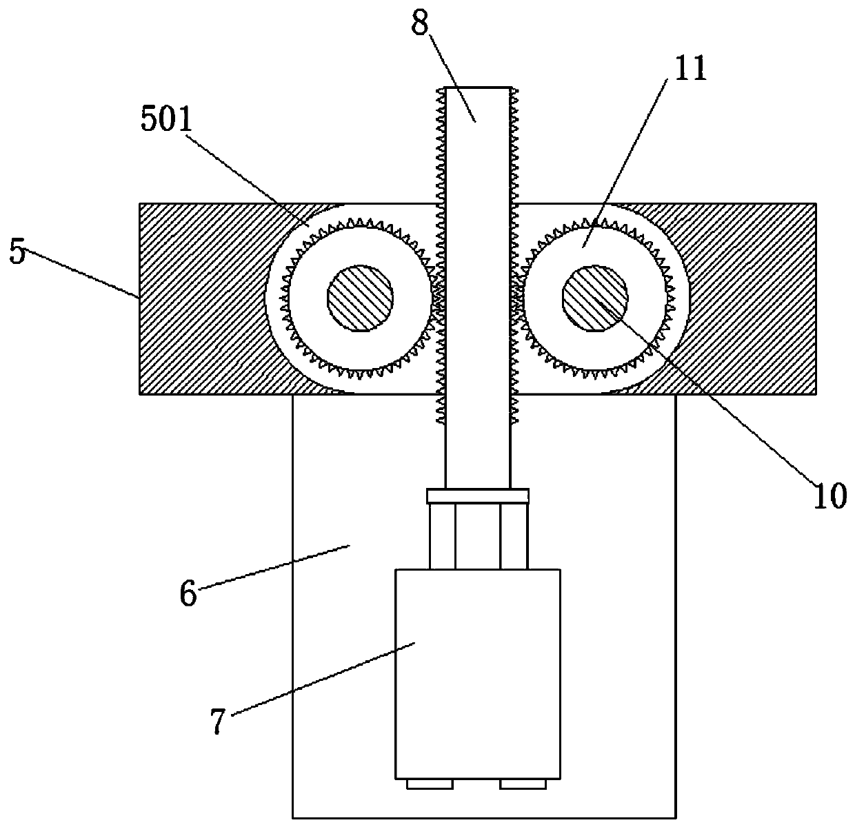 Pavement maintenance device for expressway construction