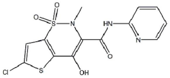 Lornoxicam liposome for injection