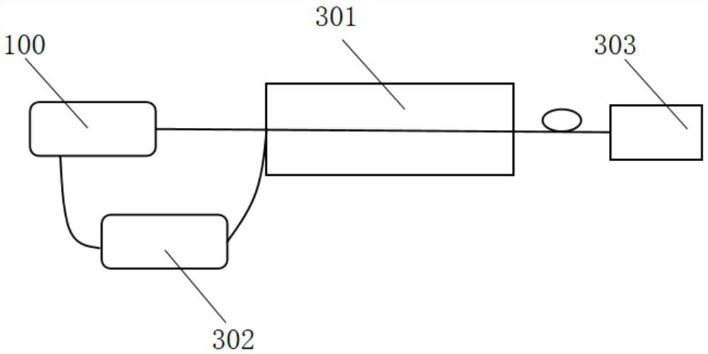 Underground light source well drilling system