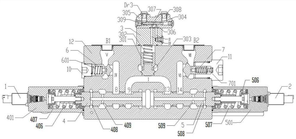 Regeneration valve, multi-union valve, hydraulic system and engineering machinery