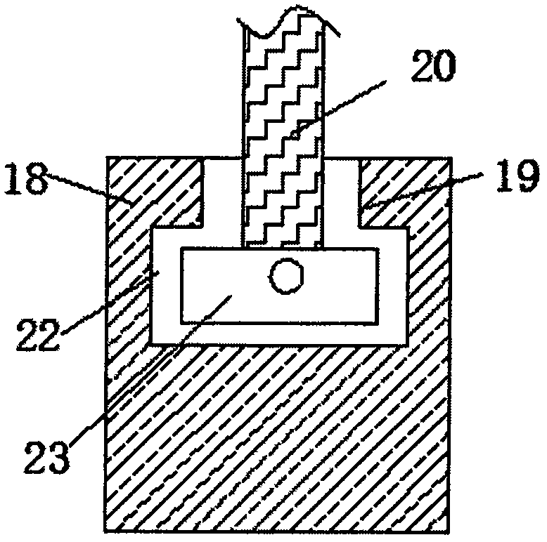 An earthquake-resistant limiting device of a bridge which is convenient to be replaced