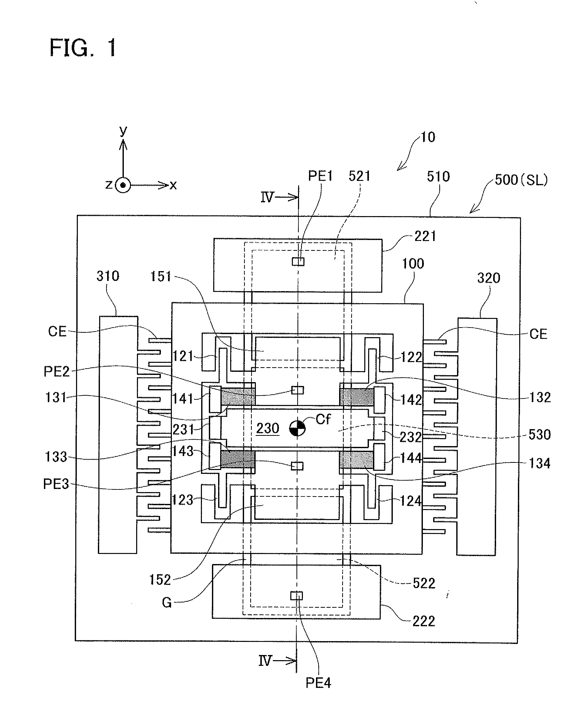 Apparatus having a movable body