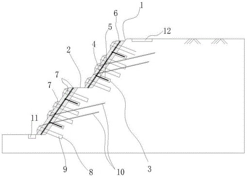 Construction method of fast-setting polymer grouting for rapid control of collapsed hills