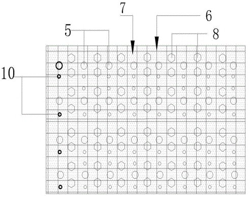 Construction method of fast-setting polymer grouting for rapid control of collapsed hills