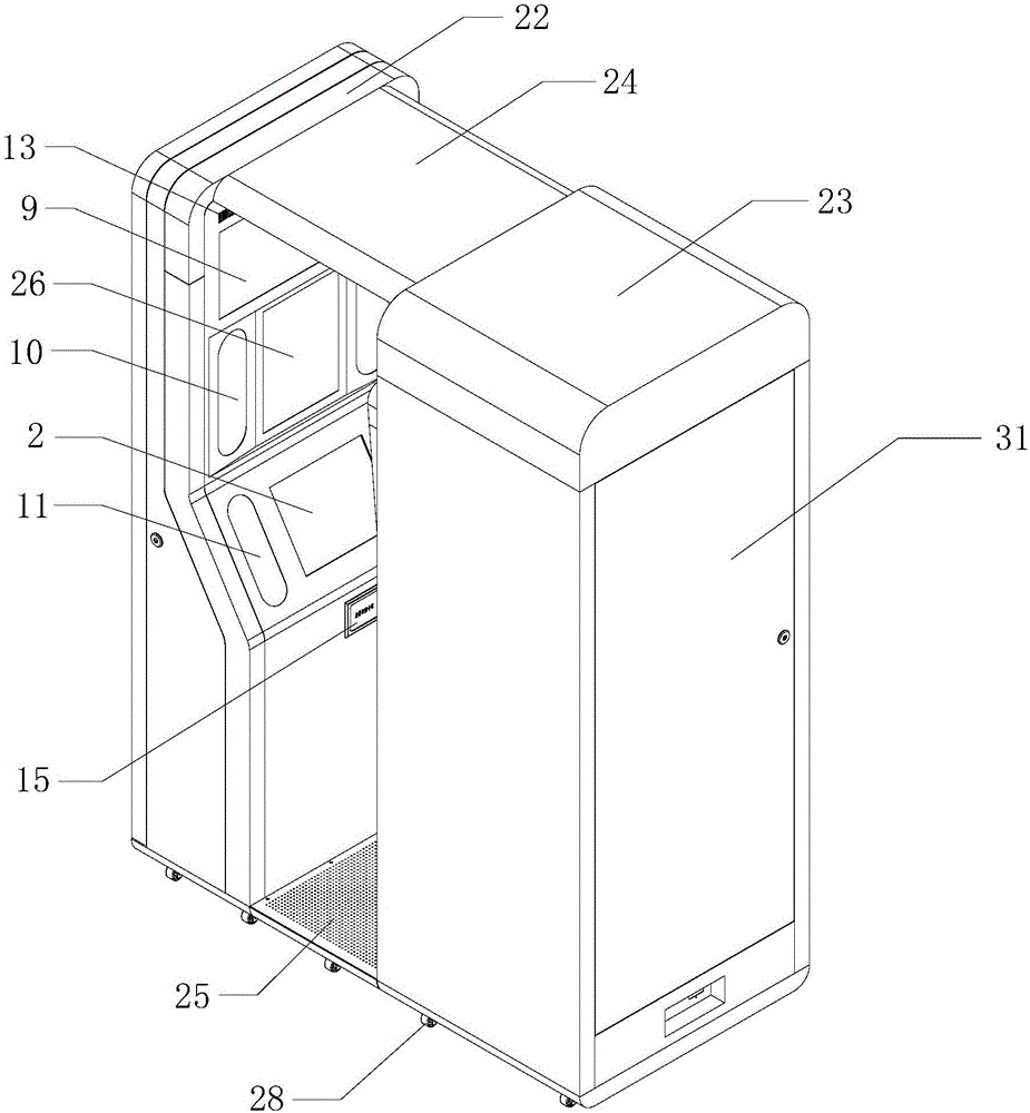 Self-service type snapshooting equipment and method