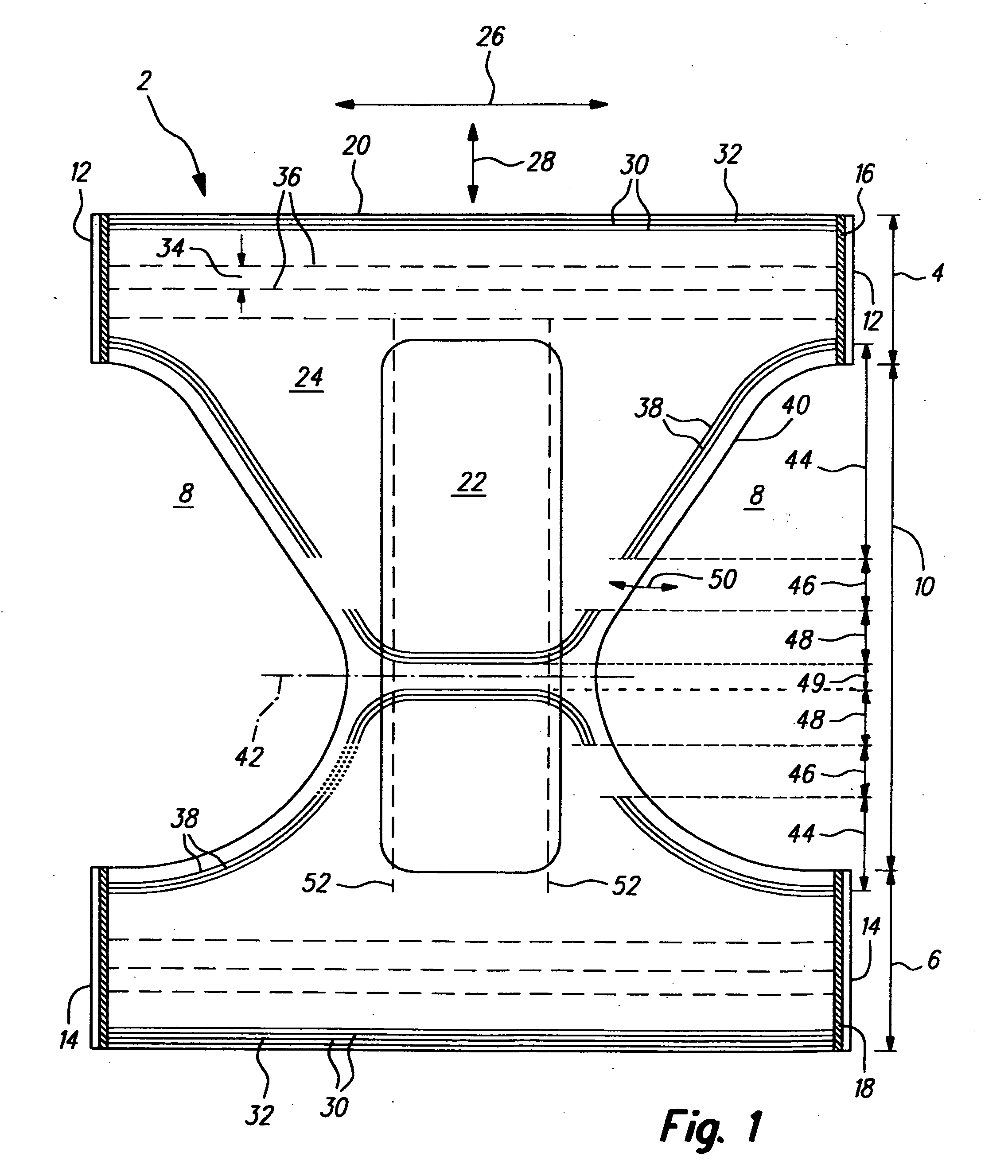 Pants-type disposable absorbent hygiene article