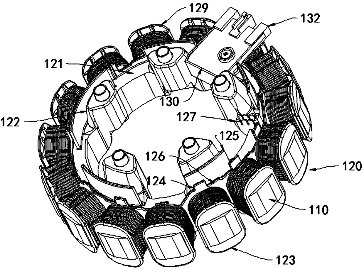 Washing machine motor