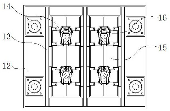 Positioning equipment with protective structure for automatic assembly of automobile key cover plate