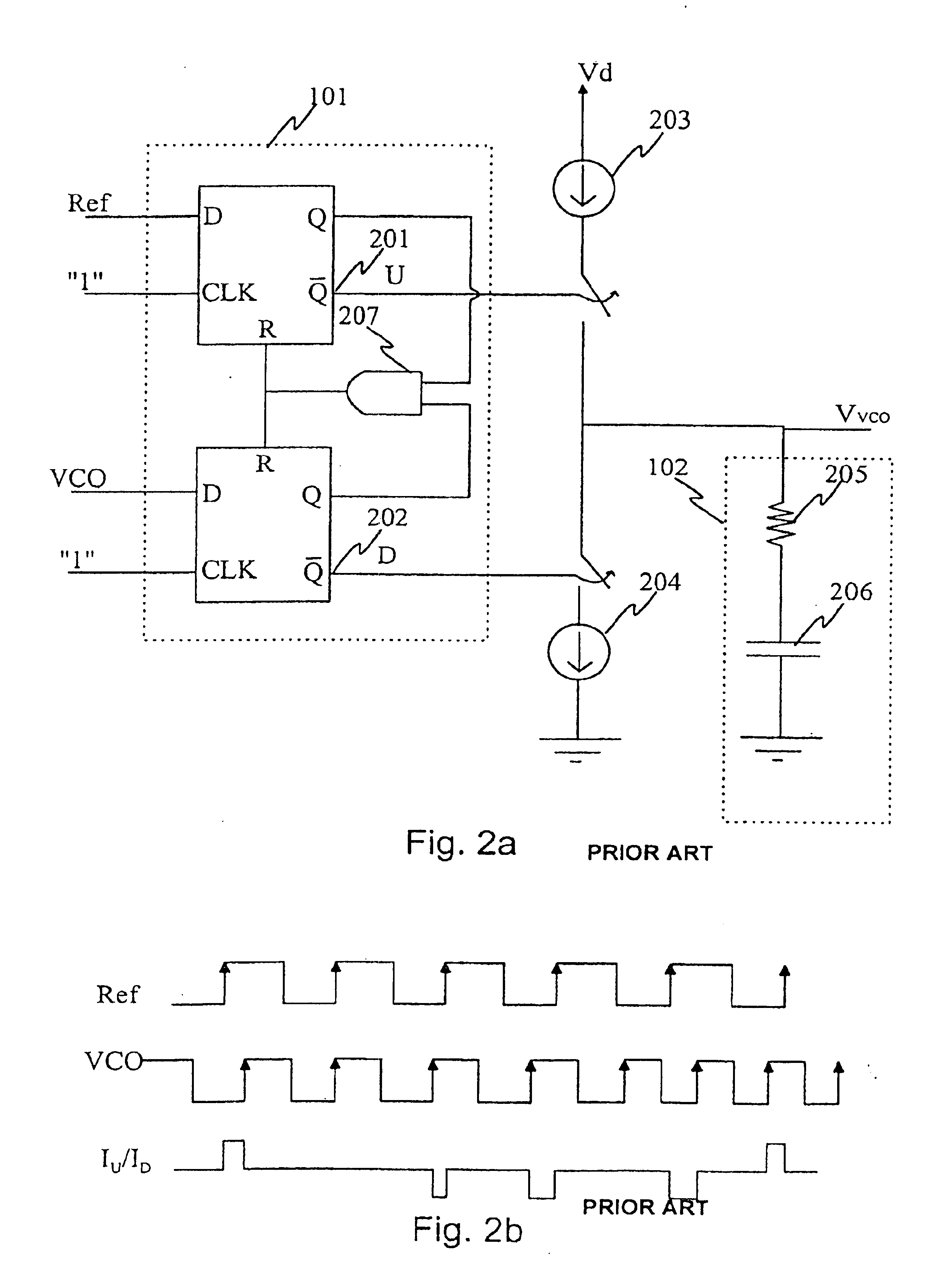 Method and device for improving efficiency of frequency synthesizer