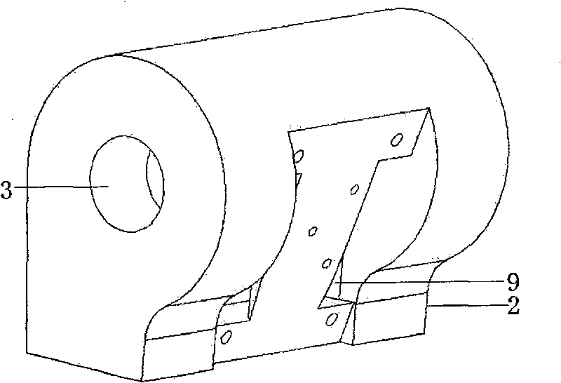 Customized artificial semi-knee-joint and method of producing the same