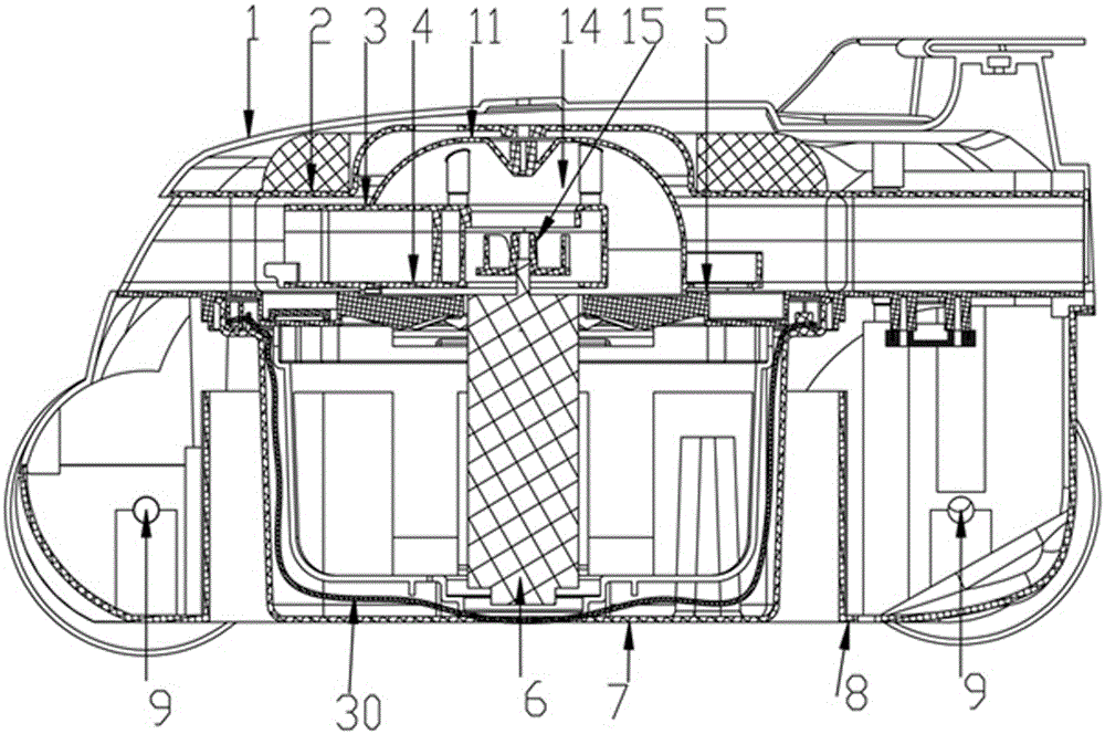 A swimming pool bottom automatic cleaner