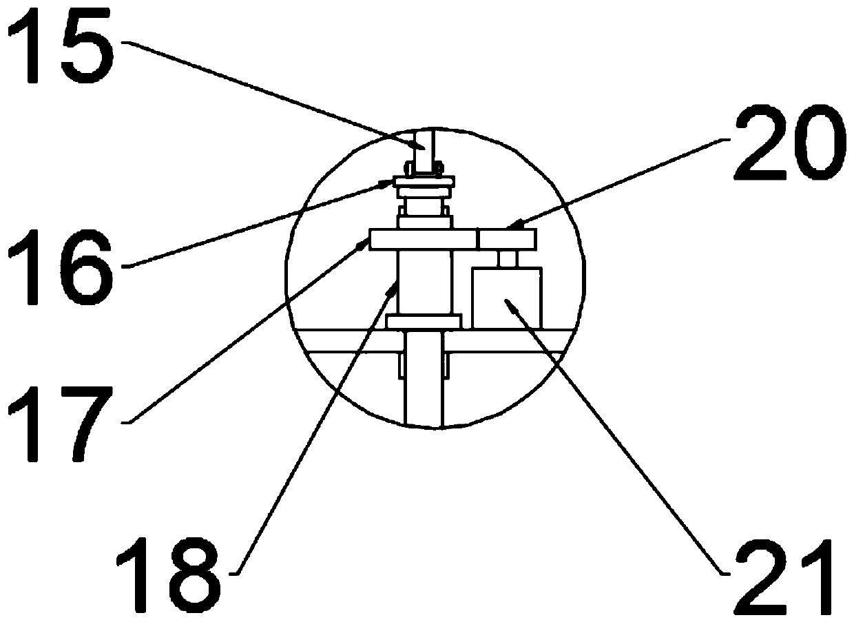 Sand screening device for construction engineering