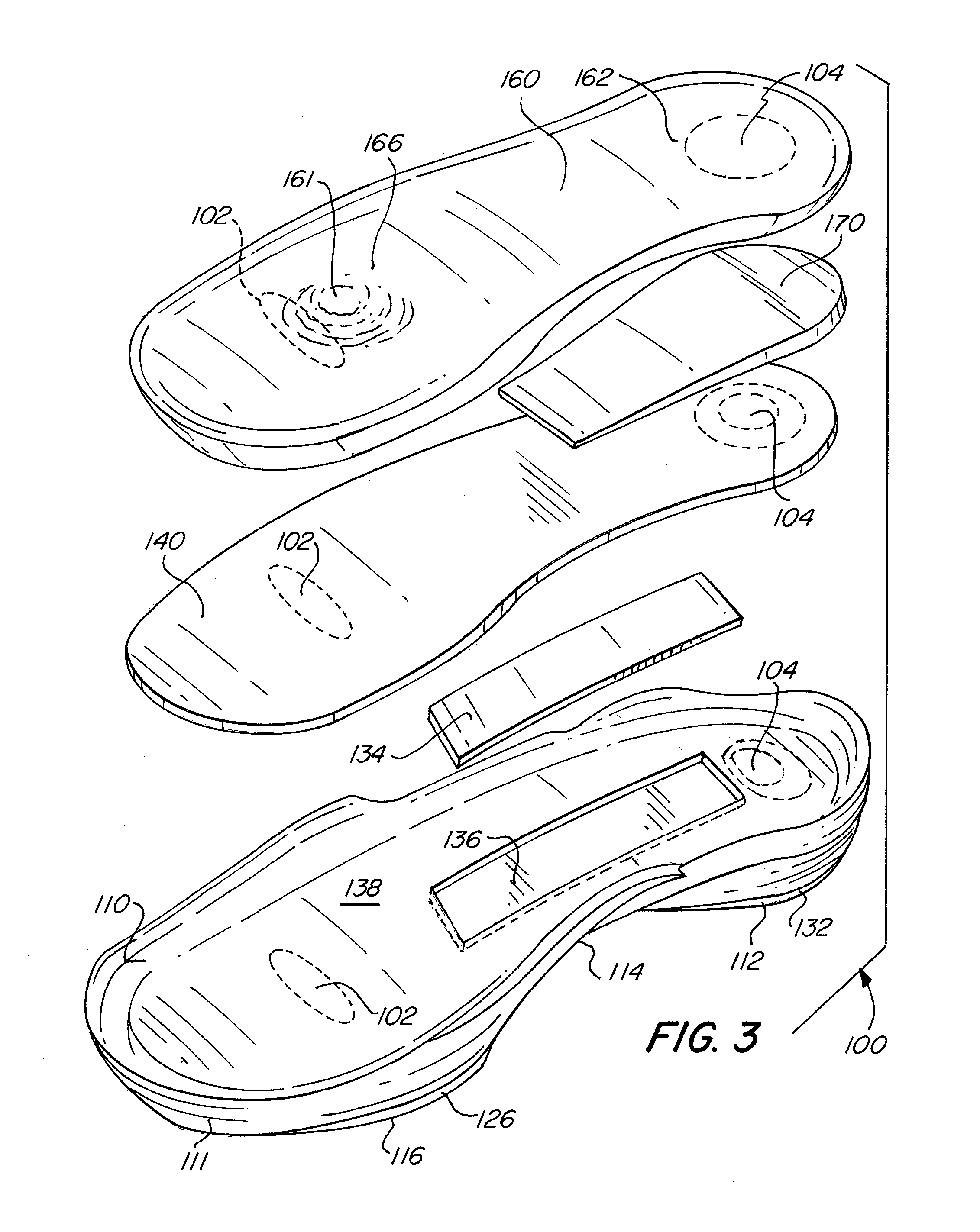 Footwear With Rocker Sole