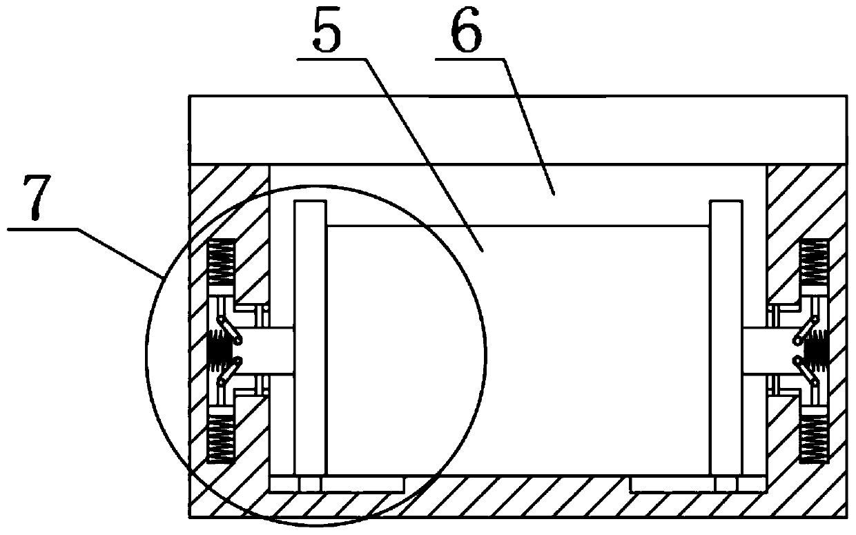 Laser radar protection device for unmanned automobile based on artificial intelligence