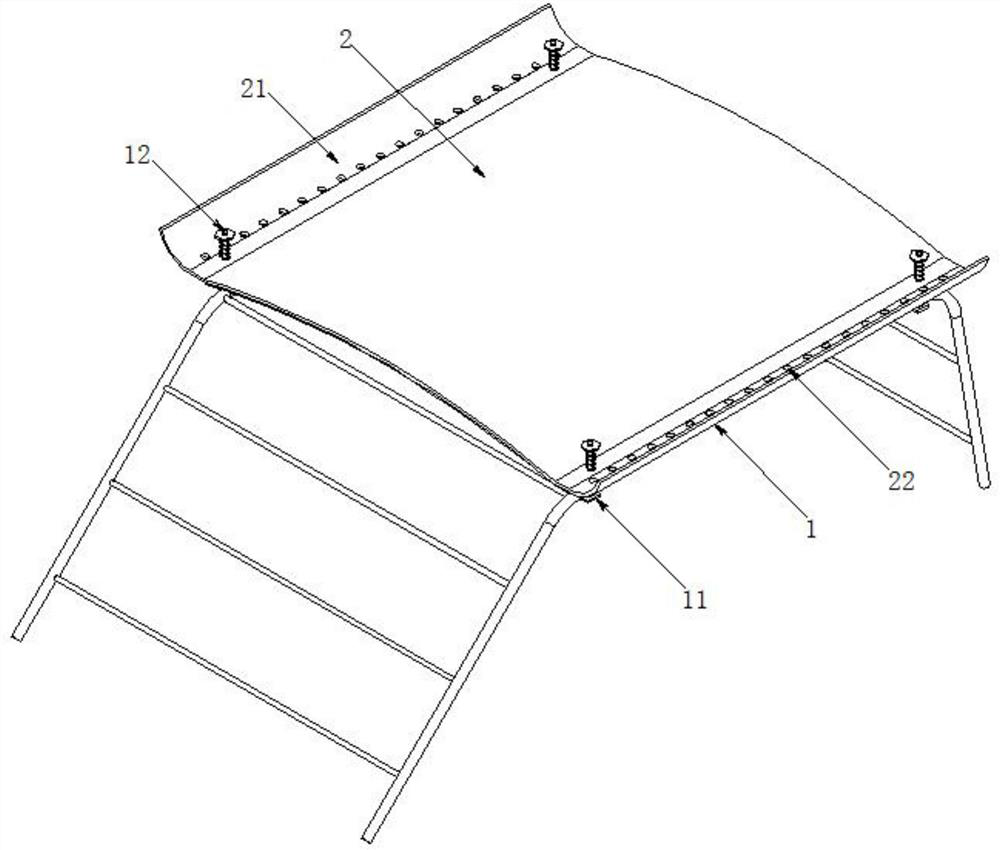 Protective forklift overhead guard