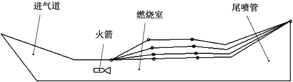 Adjustable binary engine passage sealing mechanism based on magnetic transmission