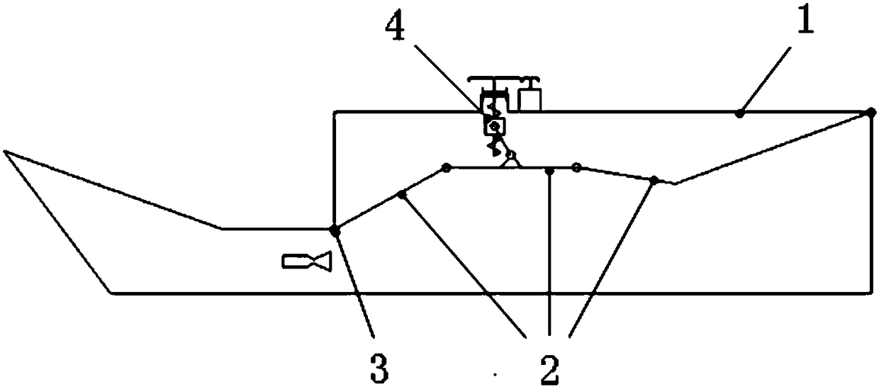 Adjustable binary engine passage sealing mechanism based on magnetic transmission