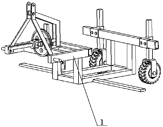 Stumping harvester for caragana korshinskii