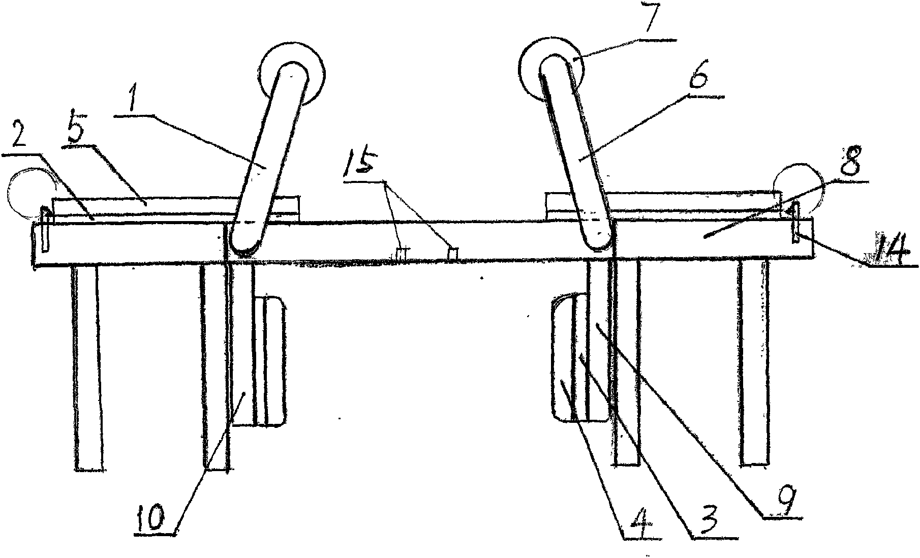 Standing and lying dual-purpose making love sleeping bed