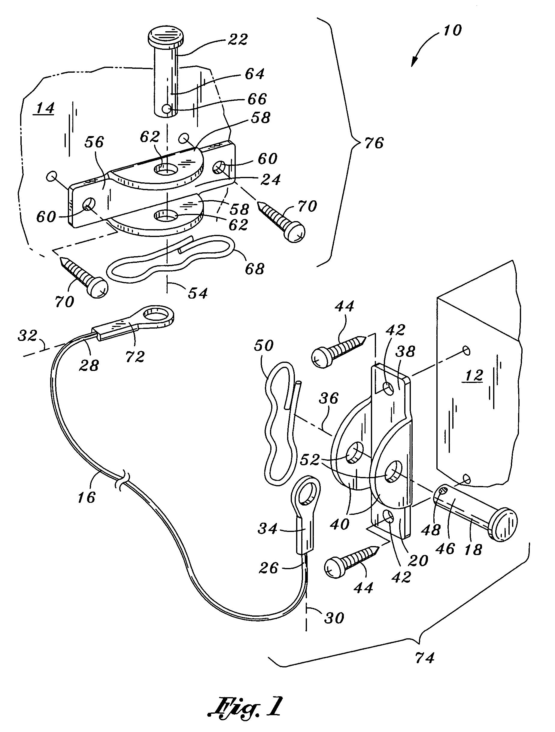 Anti-tipover device