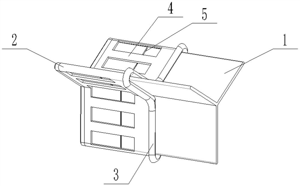 Outer package clamping device