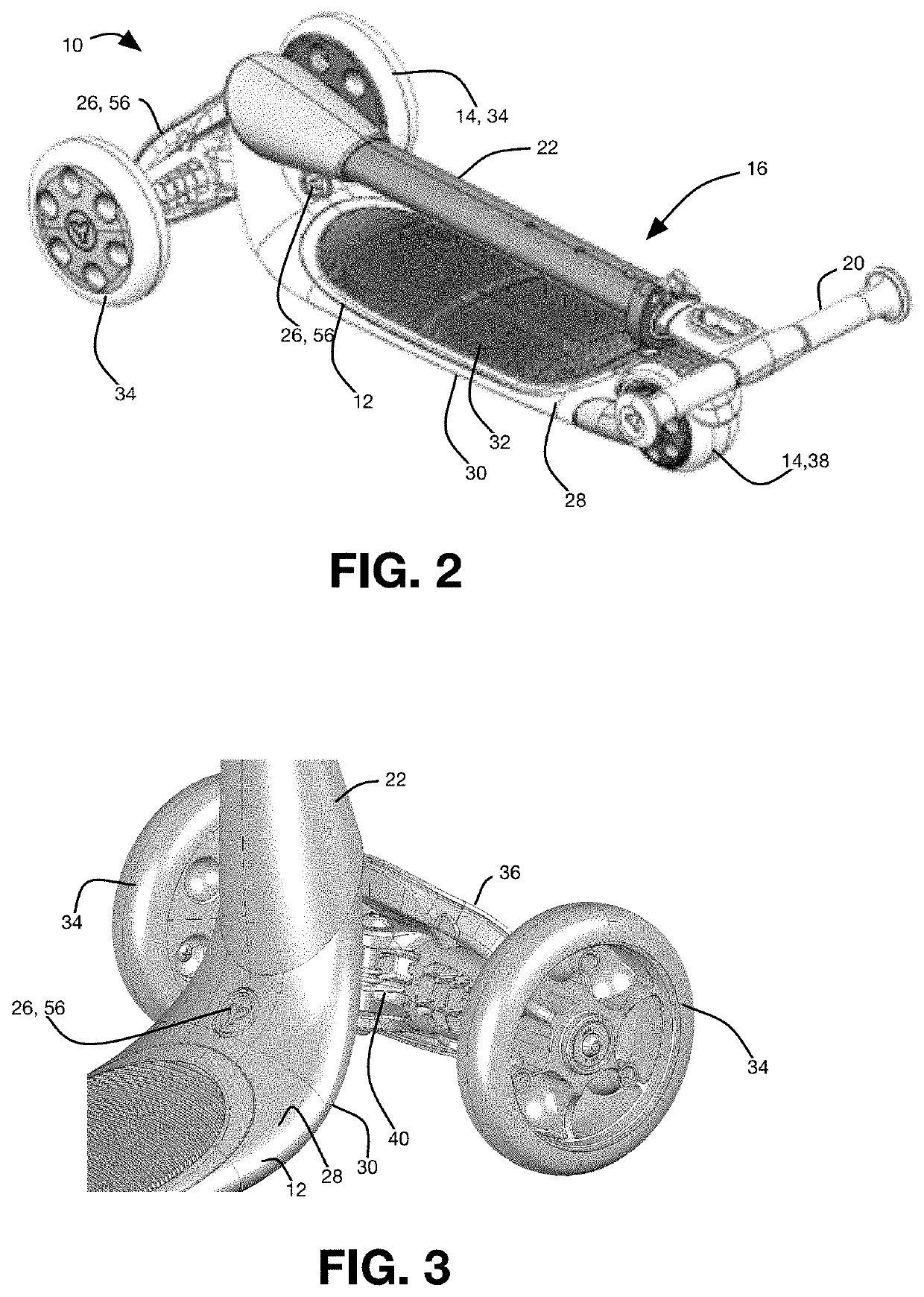 Foot-deck-based vehicles with pivot joint and first and second release members