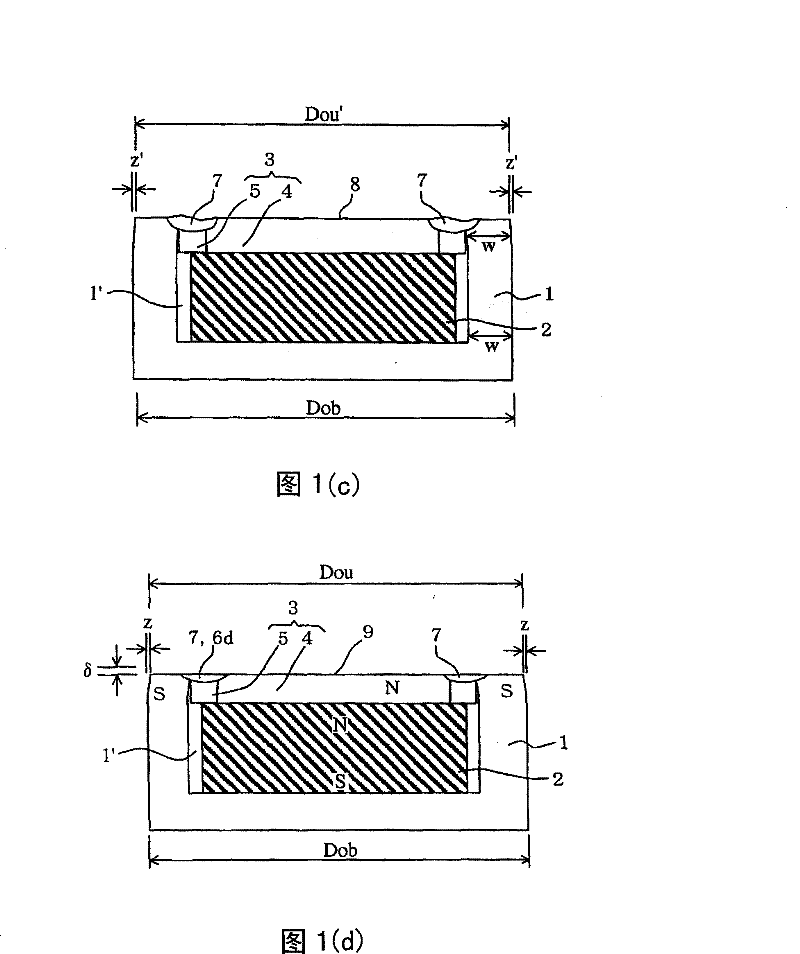 Denture attachment and method for manufacturing the same