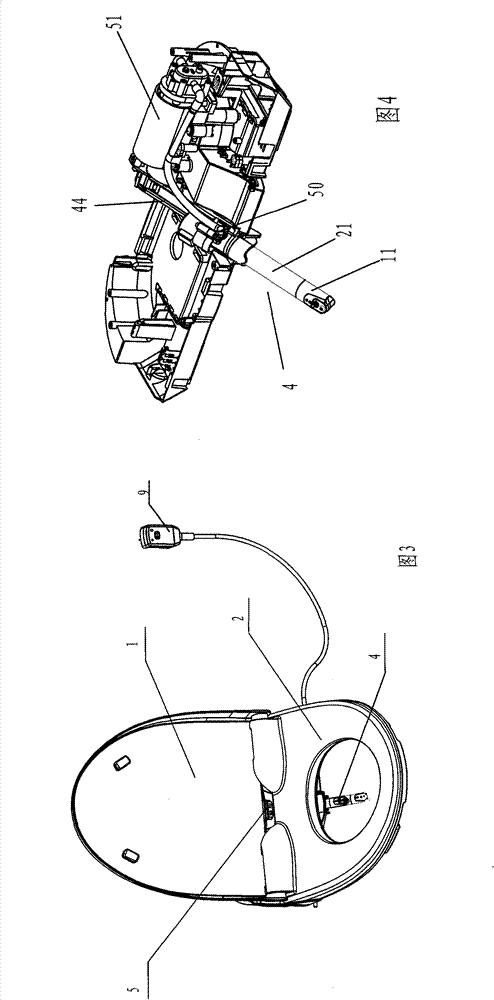 Electronic water closet with clysis function