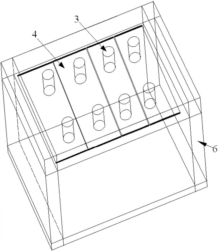 Three-dimensional simulation pressure relief coal and rock mass permeability characteristic test system