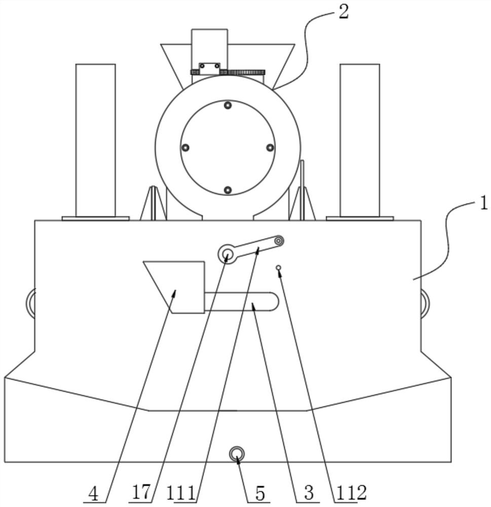 Environment-friendly solid waste treatment device