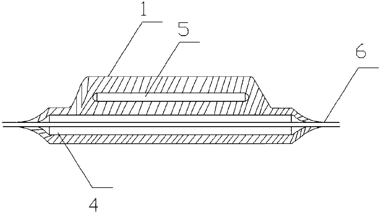 Electric power optical cable fiber fusion sleeve and manufacturing method thereof