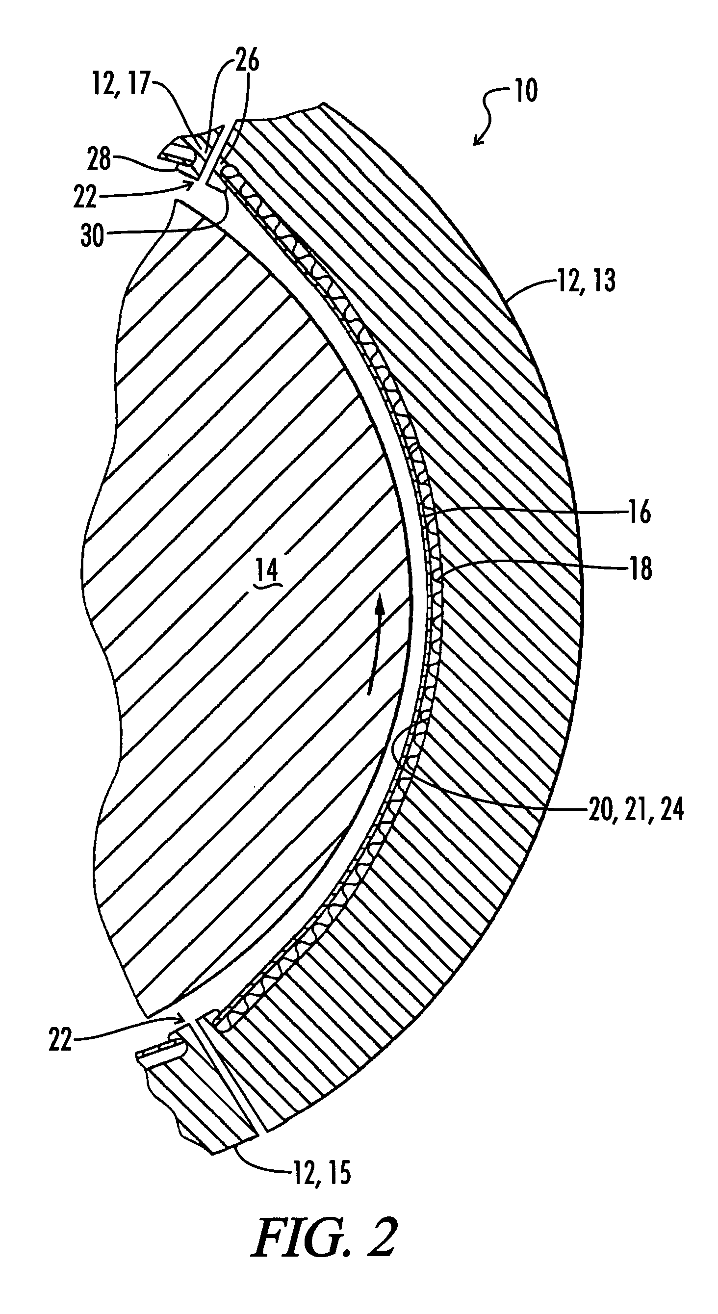 Compliant foil fluid film radial bearing or seal