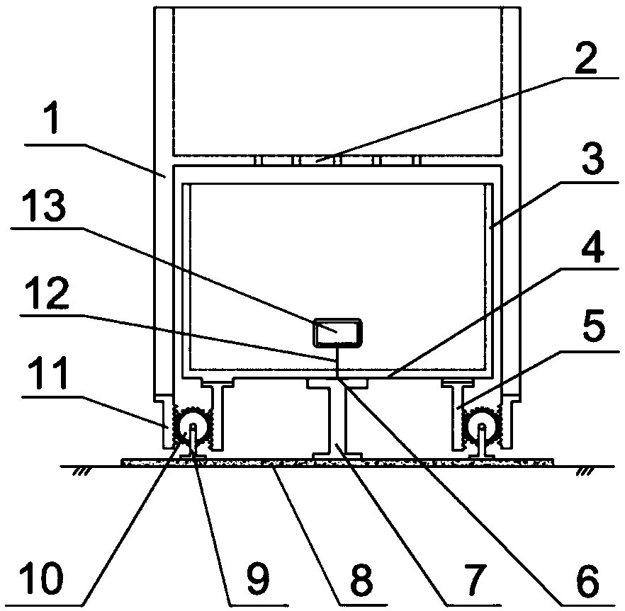 Plant root system night water delivery capacity measuring device