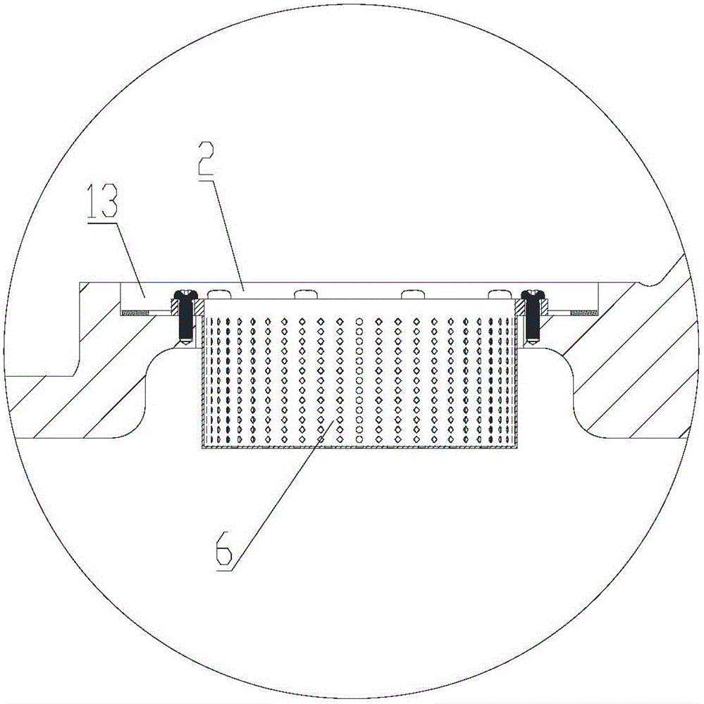 Oil distributing barrel, screw compressor and air conditioner device