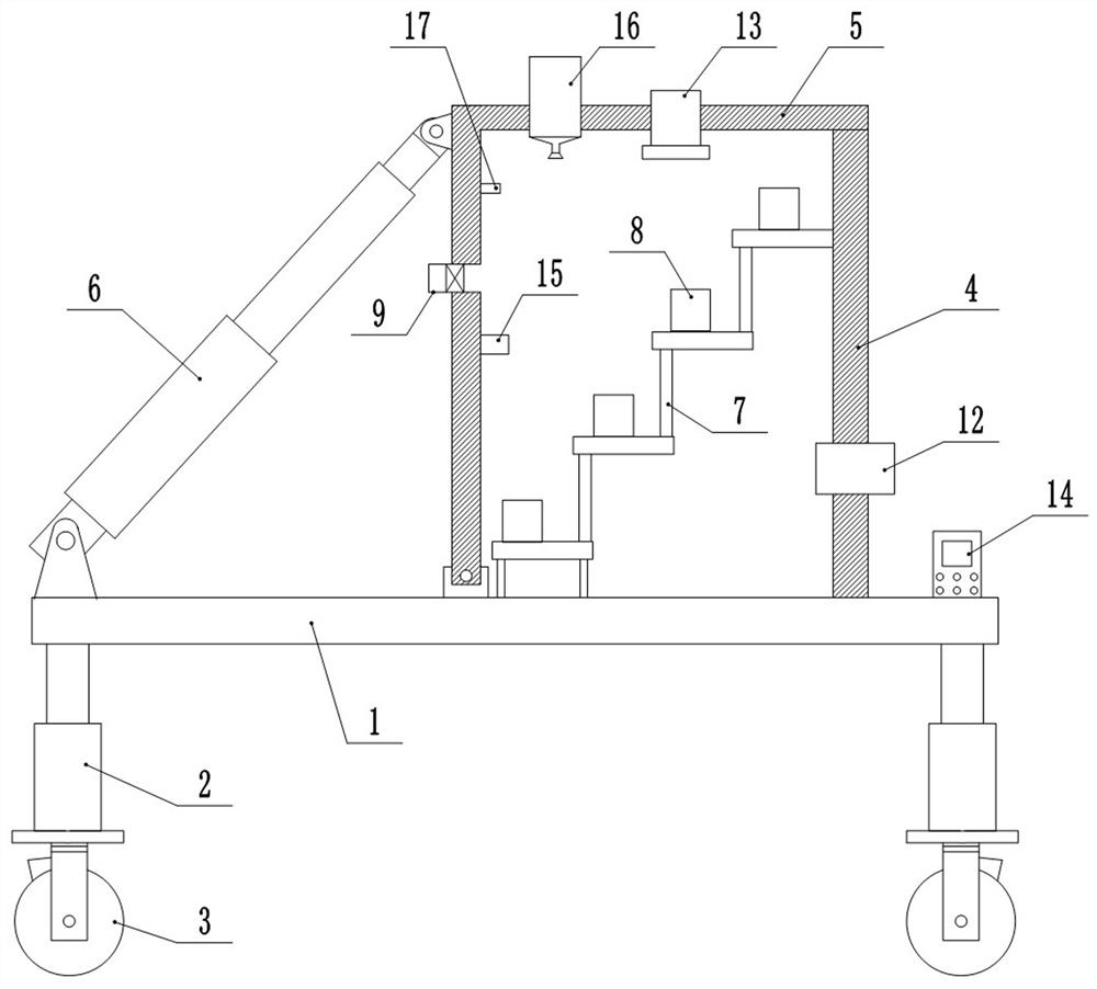 Plant breeding and breeding planting test cabinet