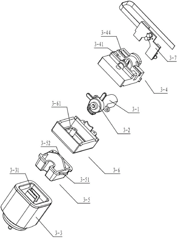 Writing mechanism for writing machine