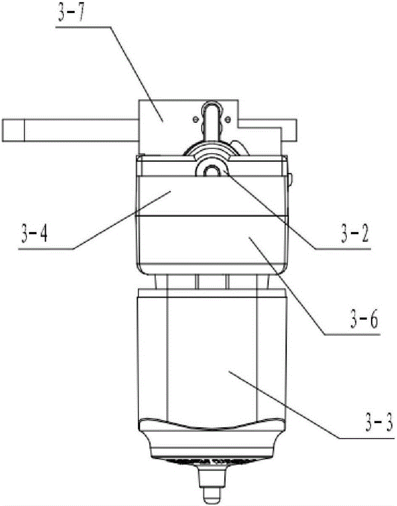 Writing mechanism for writing machine