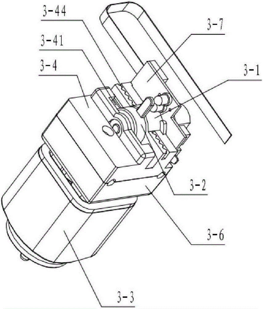 Writing mechanism for writing machine