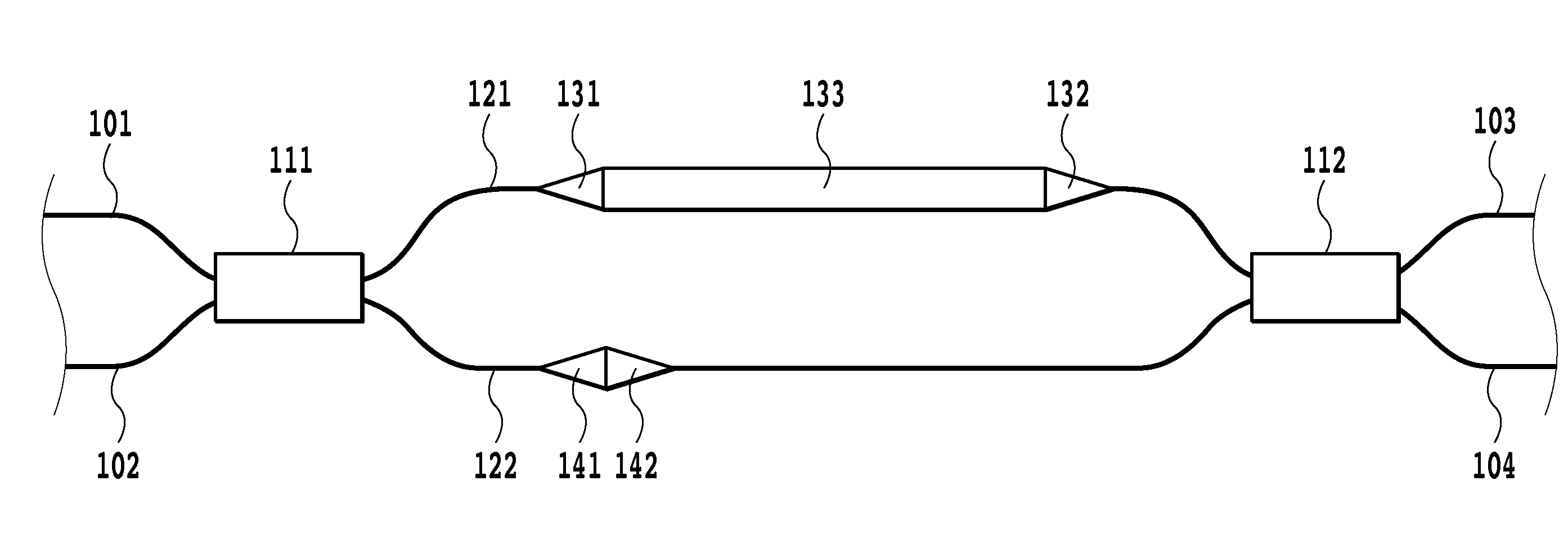 Wideband Interferometer Type Polarized Light Combiner and Splitter