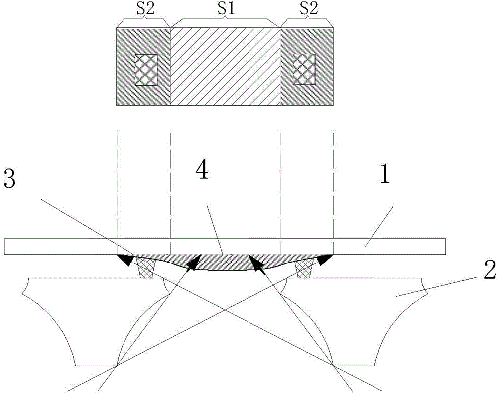 Method for reducing OLED color mixture defect and OLED display panel