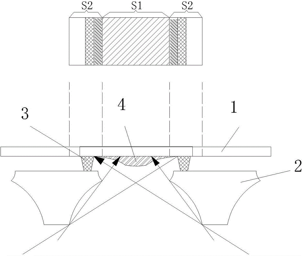 Method for reducing OLED color mixture defect and OLED display panel