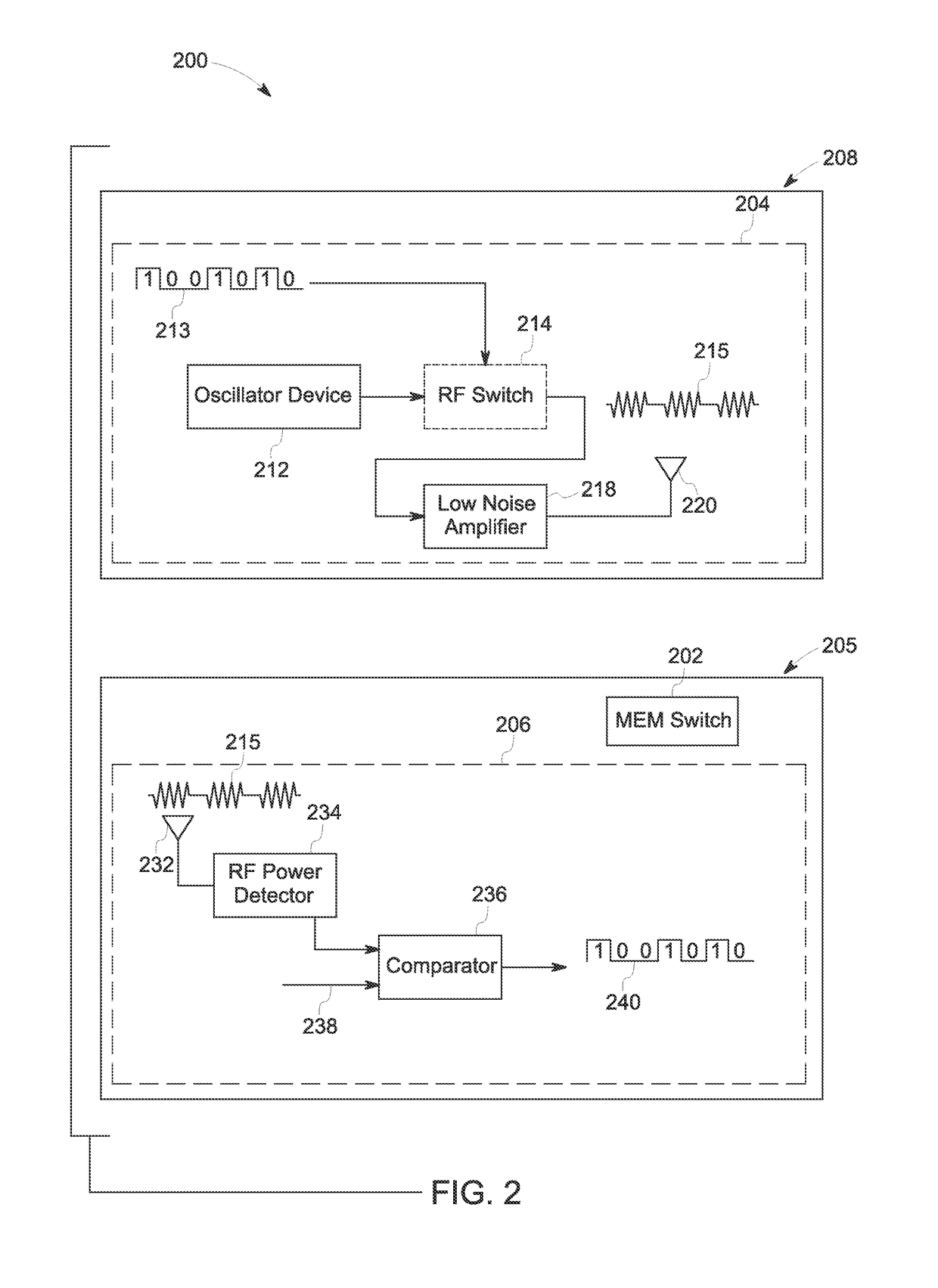 Wireless actuator circuit for wireless actuation of micro electromechanical system switch for magnetic resonance imaging